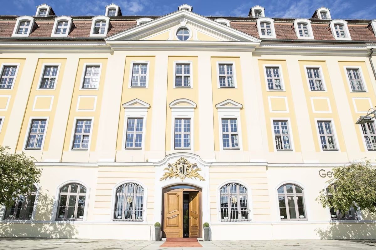 The Baroque facade of the Gewandhaus Dresden, Autograph Collection