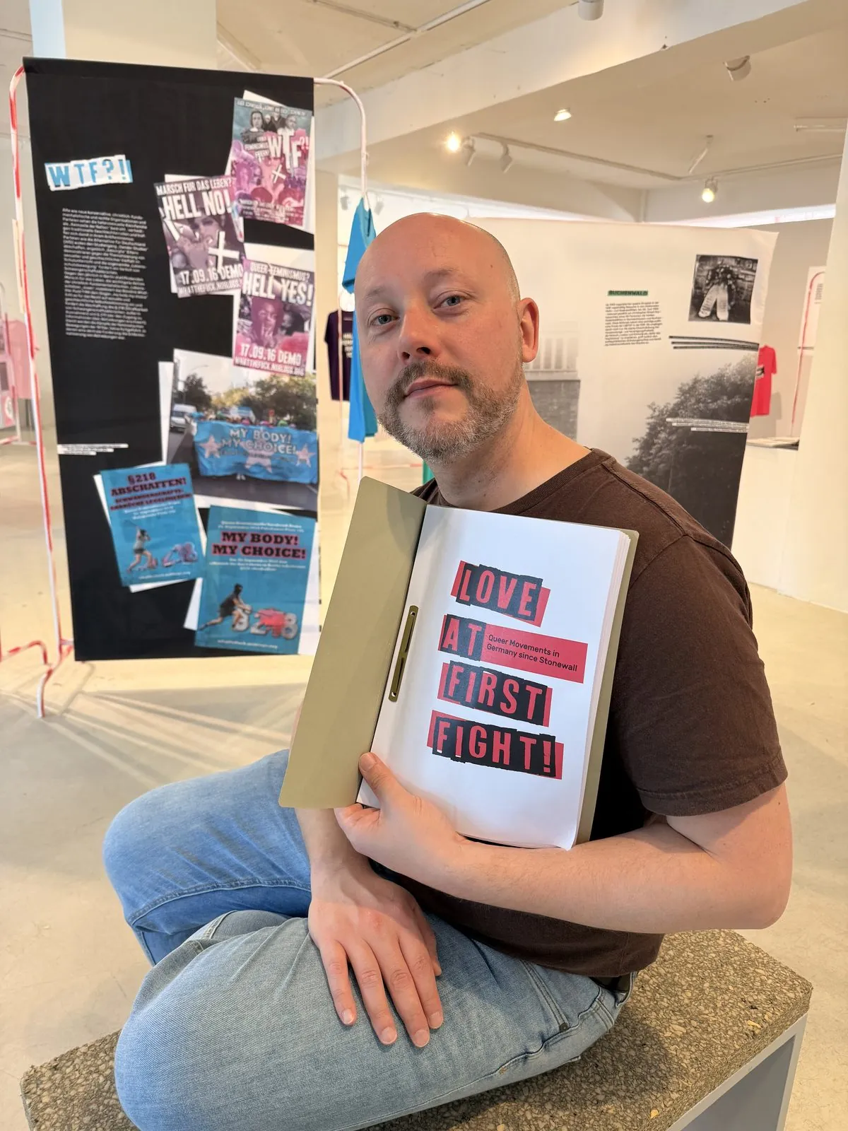 Inside the Schwules Museum in Berlin, the world's first museum dedicated to queer history, open since 1985